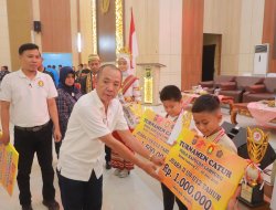 HUT Bhayangkara Polda Lampung Ke-79 : Turnamen Catur Piala Kapolda Cup Berakhir