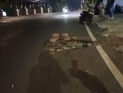Pekerjaan PDAM Way Rilau Tidak Memikirkan Keselamatan Pengguna Jalan