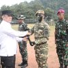 Upacara Penutupan Diksarmil Dan Manajerial SPPI Batch III Satdik II E Yonif 9 Marinir Tahun 2025