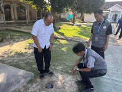 Lapas Narkotika Bandar Lampung dan Mahasiswa UIN Raden Intan Tanamkan Kepedulian Lingkungan Melalui Pembuatan Biopori