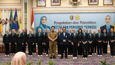 PERWOSI Lampung Resmi Dilantik, Gubernur: Saatnya Perempuan Lampung Bersinar Lewat Olahraga