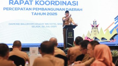 Rakor Sekda se-Provinsi Lampung: SDM jadi Prioritas Pembangunan Menyongsong Indonesia Emas 2045