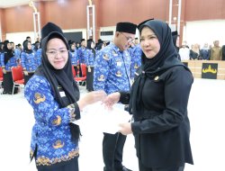 Sebanyak 266 Pegawai Pemerintah Bandar Lampung Secara Resmi Menerima Surat Keputusan (SK) Pengangkatan