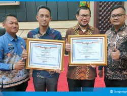 Pemkab Lamsel Kembali Ukirkan Prestasi di Bidang Pelayanan