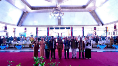 DORONG INKLUSI KEUANGAN SYARIAH DAN PASAR MODAL, OJK PROVINSI LAMPUNG GELAR EDUKASI BERSAMA MASYARAKAT LAMPUNG TENGAH