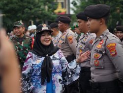Walikota Bandar Lampung Pimpin Apel Gelar Pasukan Operasi Ketupat Krakatau 2025