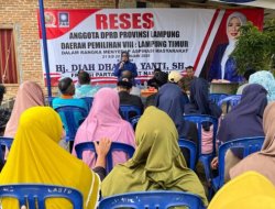 Anggota DPRD Lampung Diah Dharma Yanti Gelar Reses di Lampung Timur