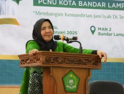 Bunda Eva Buka Muskercab I PCNU Kota Bandar Lampung