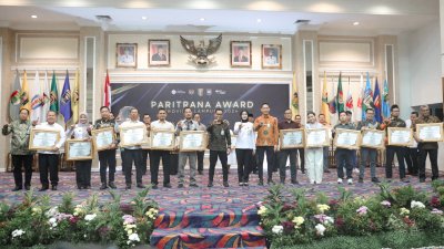 Pemprov Lampung bersama BPJS Ketenagakerjaan Gelar Paritrana Award ke-8 Tahun 2024: Dorong Perlindungan terhadap Pekerja Rentan