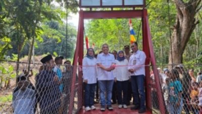 PERINGATI 47 TAHUN PASAR MODAL INDONESIA, OJK BERSAMA BEI, KSEI,  DAN KPEI WUJUDKAN KEPEDULIAN SOSIAL MELALUI CSR DI KABUPATEN  WAY KANAN