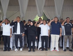 Walikota Bandar Lampung Terpilih Eva Dwiana jalani Gladi Bersih di Monas