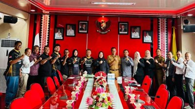 SIKAMBARA Audiensi ke Walikota Eva Dwiana, Jalin Sinergitas Majukan Sepakbola Lampung