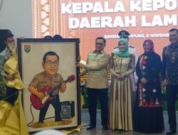 PERERAT SOLIDITAS TNI–POLRI, PANGDAM XXI/RADIN INTEN HADIRI ACARA LEPAS SAMBUT KAPOLDA LAMPUNG