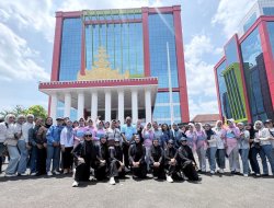 Polwan Polda Lampung Raih Juara Favorit di Lomba Senam Kreasi Tabola Bale