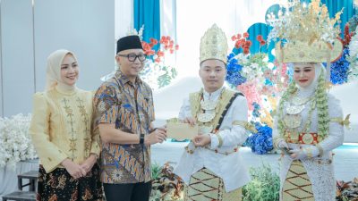 Begawi Cinta Lampung 2026 Satukan 31 Pasangan, Gubernur Mirza Tekankan Fondasi Agama dalam Rumah Tangga