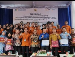 PST Resmi Diluncurkan, BPS Bandar Lampung Perkuat Sinergi Data dan Sensus Ekonomi 2026