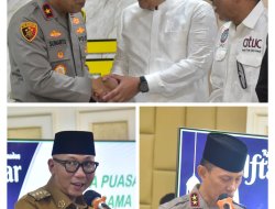 Ketua DPRD dan Gubernur Lampung Hadiri Buka Puasa Bersama Forkopimda di Mapolda Lampung