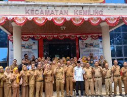 Andi Syahputra Kesuma Resmi Jabat Camat Kemiling, Lanjutkan Program Penerus Andi Darma Putra