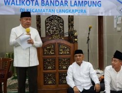 Sekda Iwan Gunawan Hadiri Safari Ramadhan di Langkapura, Sampaikan Pesan Wali Kota