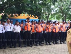 Apel Siaga Satgas, Wali Kota Eva Dwiana Minta Dishub Bandar Lampung Jaga Disiplin dan Kekompakan