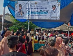 Operasi Pasar Murah Ramadan di Way Halim, Warga Antusias Beli Kebutuhan Pokok