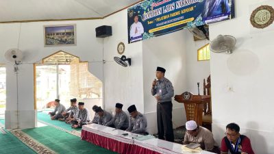 Ratusan Warga Binaan Lapas Narkotika Bandar Lampung Ikuti Pesantren Kilat ‘Pelatihan Fardhu Kifayah