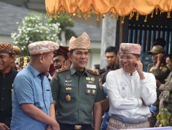 Danrem 043/Gatam Berikan Apresiasi Pelestarian Adat, Tradisi Budaya Lampung