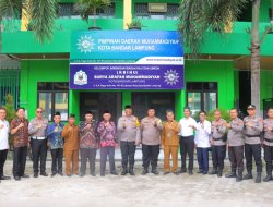 Jalin Silaturahmi, Kapolresta Bandar Lampung Kunjungi PDM Muhammadiyah