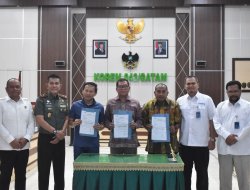 Danrem 043/Gatam Pimpin Rapat Optimalisasi Pengadaan Gabah dan Beras Dalam Negeri 2025