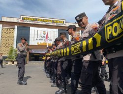 691 Personel Gabungan Siap Kawal May Day 2025 di Bandar Lampung
