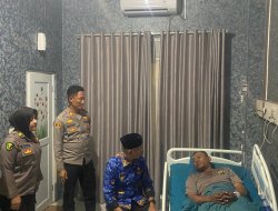 Gubernur Lampung Jenguk Polisi yang Terluka Saat Amankan Aksi Petani Singkong