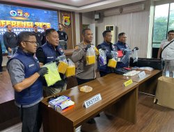 63 Ribu Jiwa Terselamatkan, Polresta Bandar Lampung Gagalkan Peredaran Sabu dan Ekstasi Senilai Rp7,2 Miliar