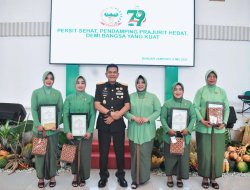 Hadiri HUT Ke-79 Persit KCK Tahun 2025, Danrem 043/Gatam Berharap Persit Mampu Meningkatkan Perannya