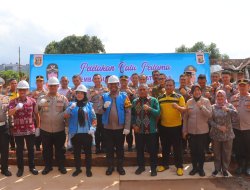 Peletakan Batu Pertama Gedung Satlantas dan Sat Intelkam, Kapolresta Bandar Lampung : Jadi Motivasi Kami Berikan Pelayanan Terbaik Kepada Masyarakat