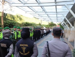 Pleno PSU Pesawaran Dijaga Ketat, 150 Personel Gabungan Dikerahkan