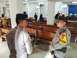 260 Polisi Diterjunkan Amankan Peringatan Kenaikan Isa Almasih di Bandar Lampung