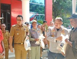 Pemerintah Kota Bandar Lampung Salurkan Beras Sebanyak 3991 Karung Berukuran 5kg di Kecamatan Bumi Waras