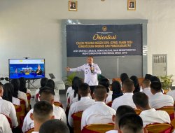 Kalapas Narkotika Bandar Lampung Beri Pembekalan Ratusan CPNS Pemasyarakatan Lampung