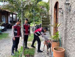 WSL Krui Pro 2025: Tim K9 Polda Lampung Intensifkan Penyisiran di Lokasi Event