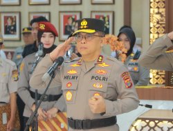 Kapolda Lampung Pimpin Upacara Pemuliaan Nilai-Nilai Tribrata Peringati HUT ke-79 Bhayangkara