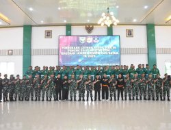 KASREM 043/GATAM BUKA LATIHAN KADER PELATIH PENCAK SILAT MILITER (PSM) TERSEBAR JAJARAN KOREM 043/GATAM TA. 2025