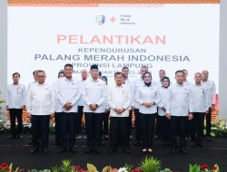 Danrem 043/Gatam Dilantik sebagai Dewan Kehormatan PMI Provinsi Lampung Masa Bakti 2025–2030