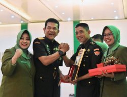 Enam Pejabat Dandim Jajaran Korem 043/Gatam Diserahterimakan
