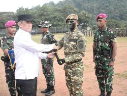 Upacara Penutupan Diksarmil Dan Manajerial SPPI Batch III Satdik II E Yonif 9 Marinir Tahun 2025