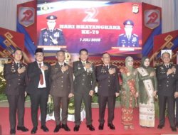 Ketua DPRD Lampung Hadiri Upacara Hari Bhayangkara ke-79