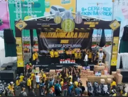 Walikota Bandar Lampung Hadiri Kegiatan Bhayangkara Run, Dalam Rangka Memperingati HUT Bhayangkara Yang Ke-79 Tahun 2025