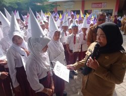 Walikota Eva Dwiana Pantau Pelaksanaan MPLS, Pastikan Pendidikan SD dan SMP Gratis