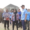 Walikota Bandar Lampung Hj. Eva Dwiana Bersama Bupati Lampung Selatan Tinjau Langsung Lokasi Perbatasan