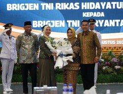Malam Pisah Sambut Danrem 043/Gatam Bersama Gubernur dan Forkopimda Provinsi Lampung