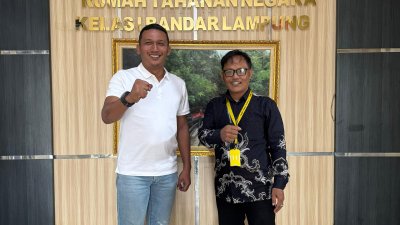 PPWI Lampung Gaet Rutan Kelas I Bandar Lampung, Siapkan Program Pembinaan Kreatif untuk Warga Binaan